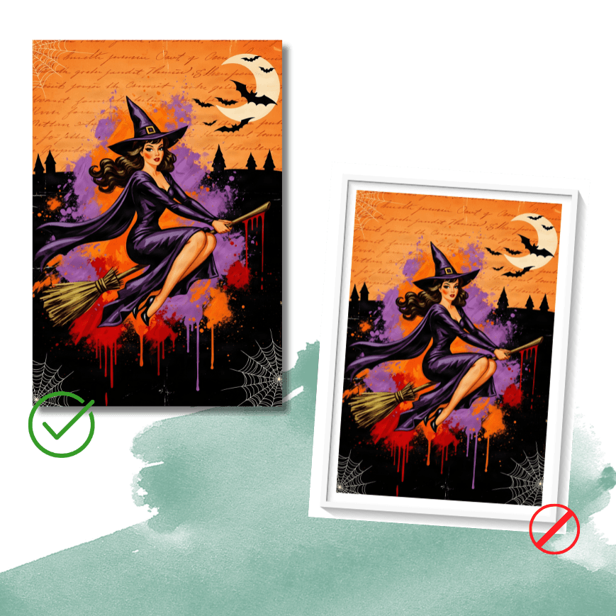 Digital Frame → Cropped